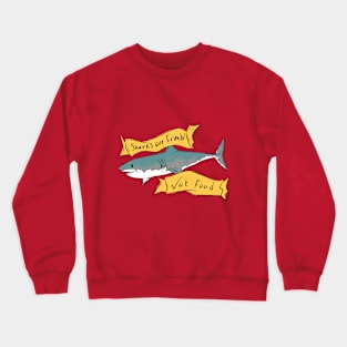 Sharks Are Friends Crewneck Sweatshirt